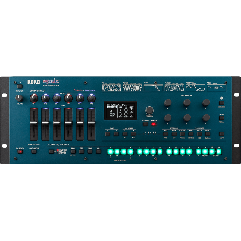 KORG OPSIX-M module de synthétiseur à fm augmentée