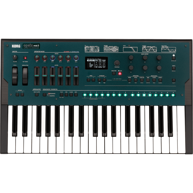 KORG OPSIX-MK2 synthétiseur à fm augmentée mk2