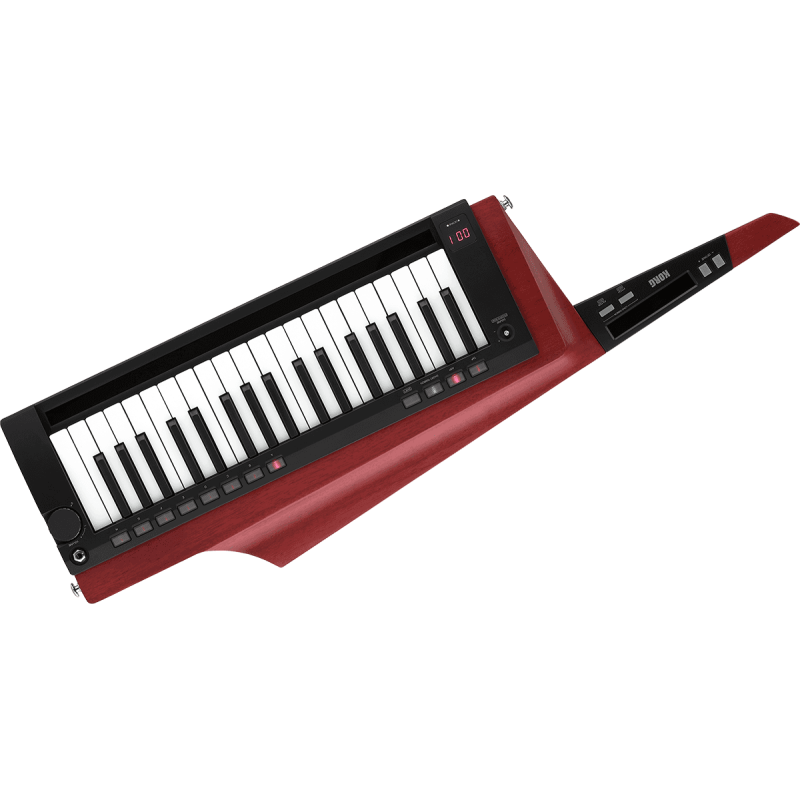 KORG RK-100S2-RD clavier keytar 100s2 rouge en bois