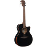 LAG T118ABCE-BLK auditorium bevel cutaway electro black