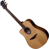 LAG TLHV15DCE hyvibe 15 dreadnought cutaway electro gaucher