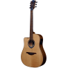 LAG TLHV15DCE hyvibe 15 dreadnought cutaway electro gaucher