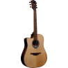 LAG TLHV15DCE hyvibe 15 dreadnought cutaway electro gaucher