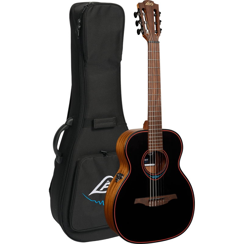 LAG TNBW1TE guitare acoustique bluewave 1 nylon travel électro