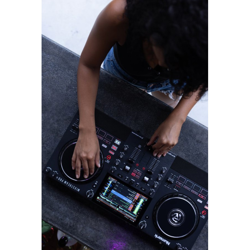 NUMARK MIXSTREAM-PRO+ système dj autonome streaming wifi hp intégrés