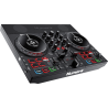 NUMARK PARTYMIXLIVE contrôleur 2 voies avec système light intégré et moniteurs streaming