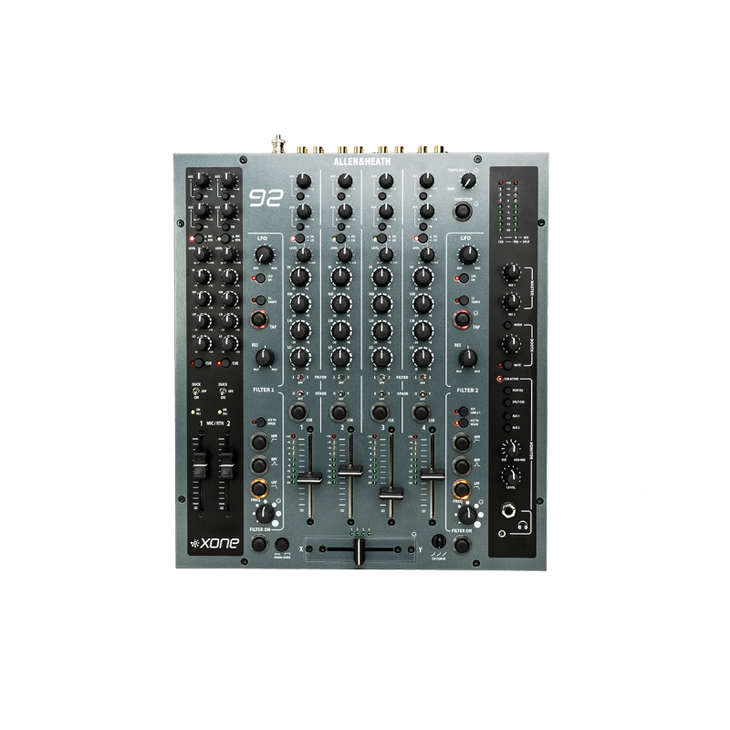 ALLEN & HEATH XONE-92-MK2 console dj 4 voies stéréo 2 aux 2 out stéréo