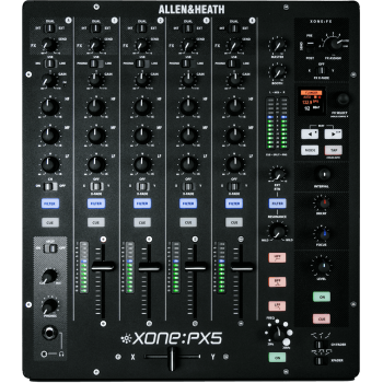 ALLEN & HEATH XONE-PX5 console dj 4 + 1 voies stéréo 2 sorties stéréo fx usb