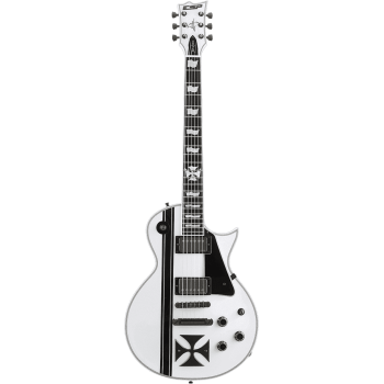 LTD IRONCROSS-SW signature james hetfield ironcross snow white