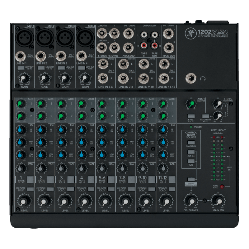 MACKIE 1202-VLZ4 mixeur compact 12 canaux