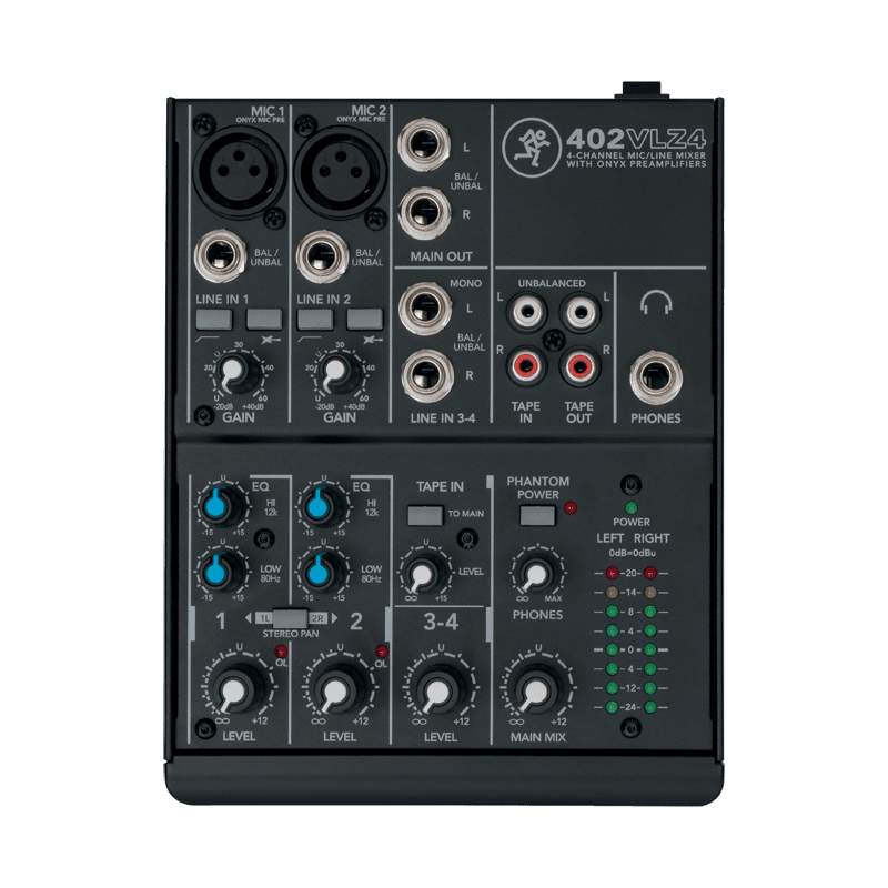 MACKIE 402-VLZ4 mixeur ultra-compact 4 canaux