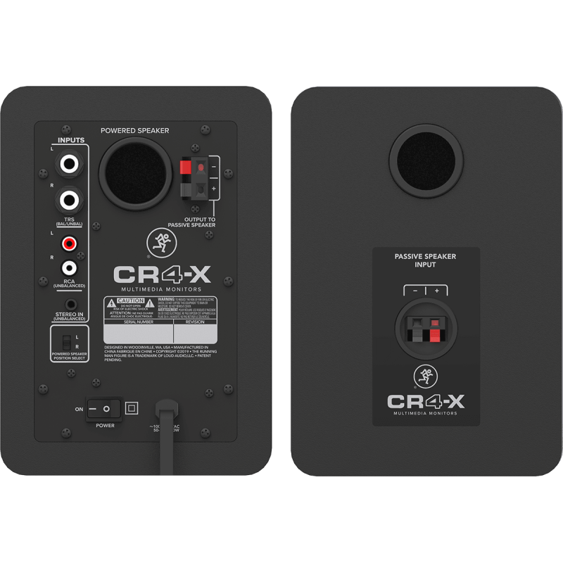 MACKIE CR4-X enceinte de monitoring active 50w 4" (la paire)