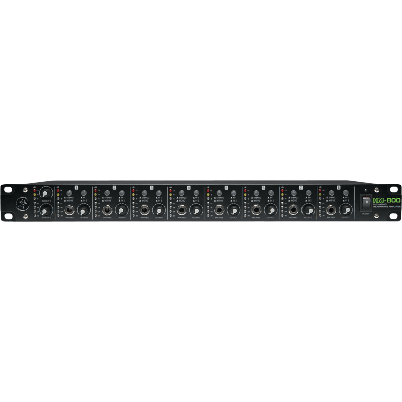 MACKIE HM-800 amplificateur de casque 8 canaux