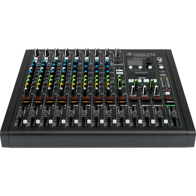 MACKIE ONYX12 mixer usb 12 canaux  + effets