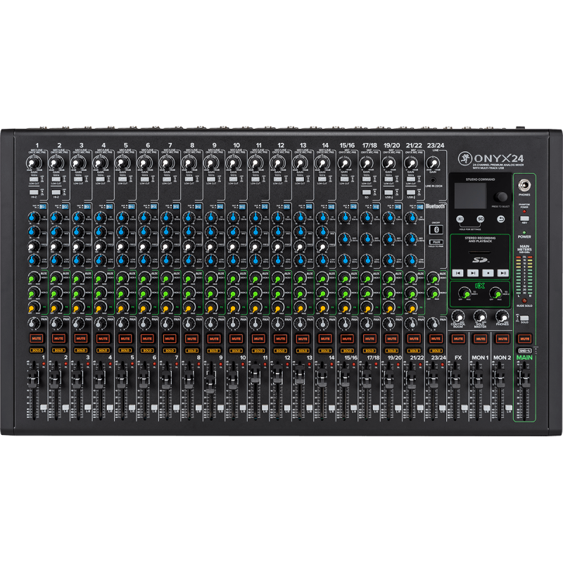 MACKIE ONYX24 mixer usb 24 canaux  + effets