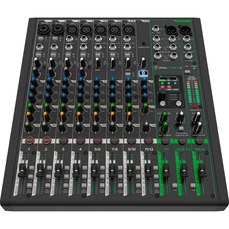 MACKIE PROFX12V3+ usb 12 canaux + bluetooth et effets