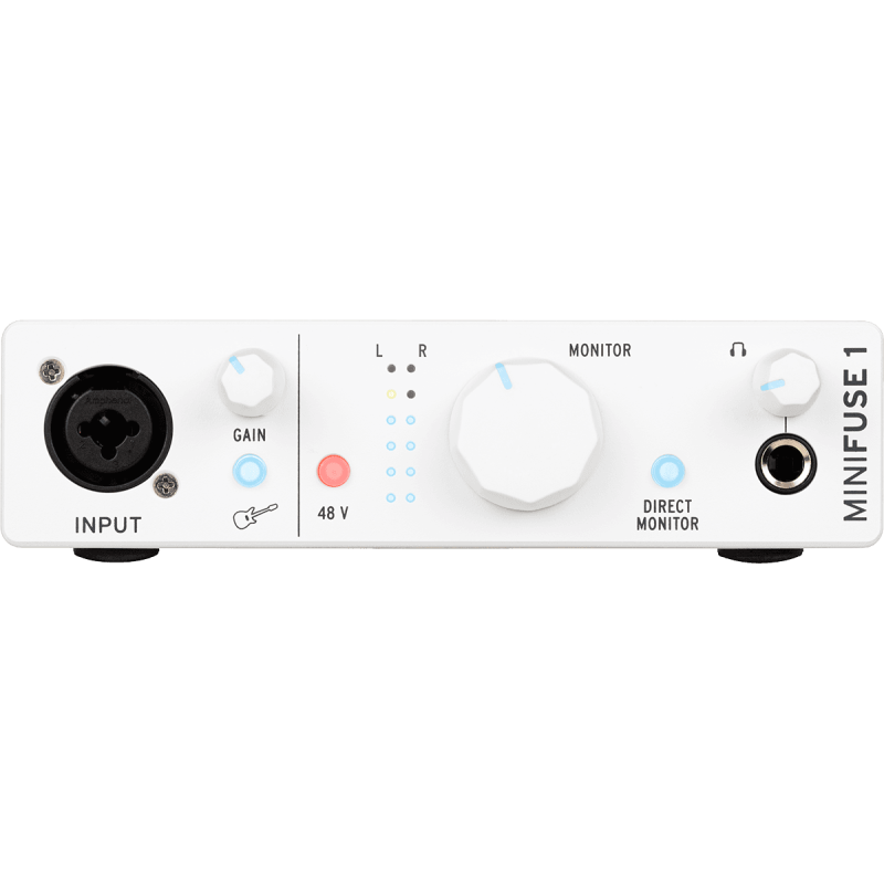 ARTURIA MINIFUSE1-WH interface audio  usb 1 entrée  minifuse blanche