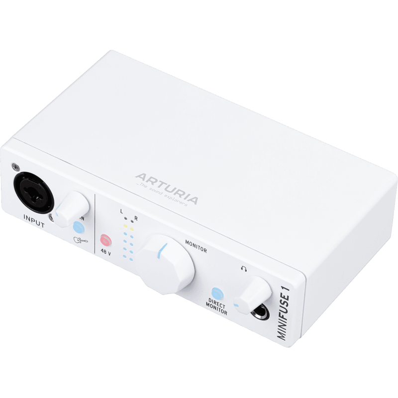 ARTURIA MINIFUSE1-WH interface audio  usb 1 entrée  minifuse blanche