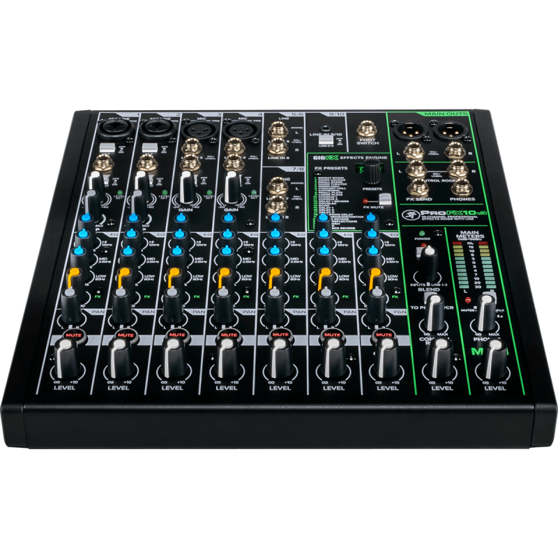 MACKIE PROFX10V3 mixer  usb 10 canaux + effets