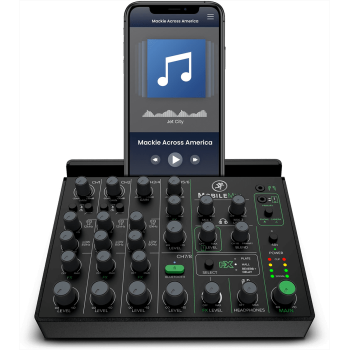 MACKIE MOBILEMIX usb 8 canaux + bluetooth et effets