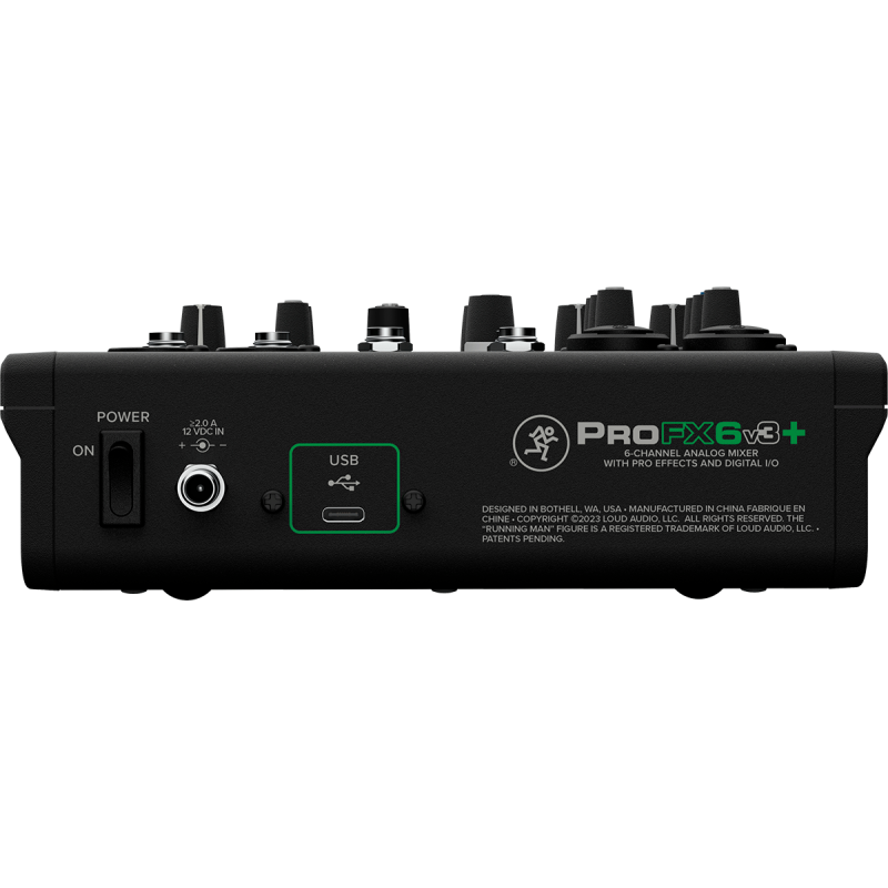 MACKIE PROFX6V3+ usb 6 canaux + bluetooth et effets