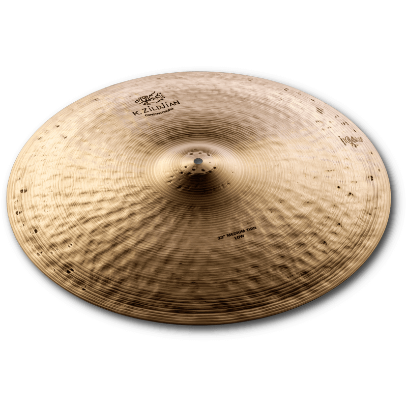 ZILDJIAN K1119 k constantinople 22" médium thin low ride