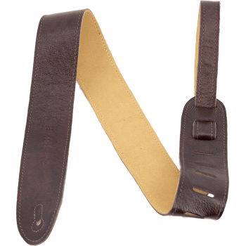 MARTIN A0100 courroie cuir italien et suède marron