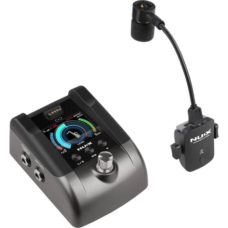 NUX B6-PRO système sans fil pour instrument à vent 2,4ghz pédale