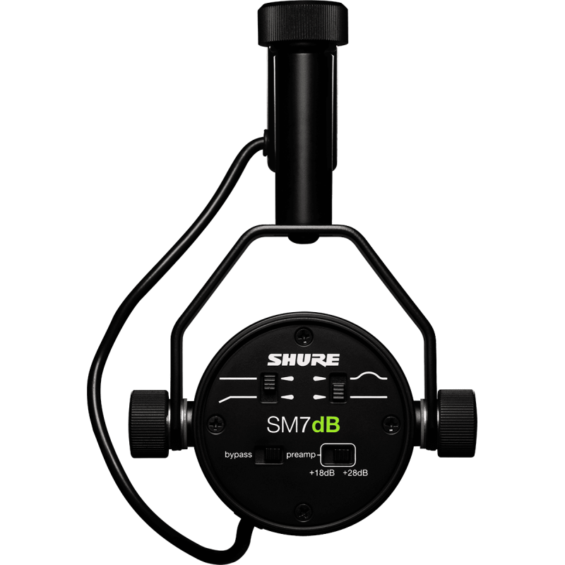 SHURE SM7DB microphone broadcast dynamique avec préamp