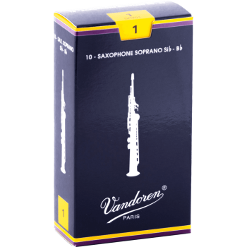 VANDOREN SR201 anches saxophone soprano traditionnelles force 1
