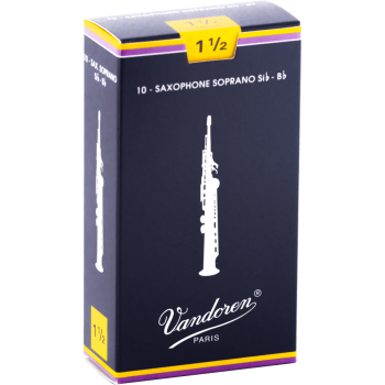 VANDOREN SR2015 anches saxophone soprano traditionnelles force 1,5