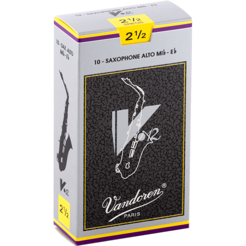 VANDOREN SR6125 anches saxophone alto v12 force 2,5