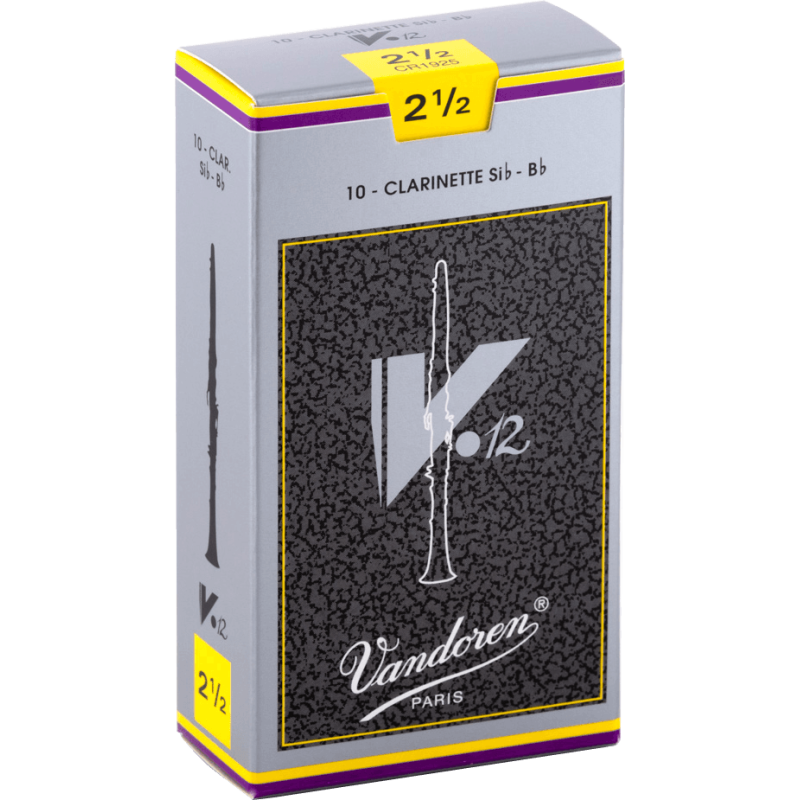 VANDOREN CR1925 anches clarinette sib v12 force 2,5