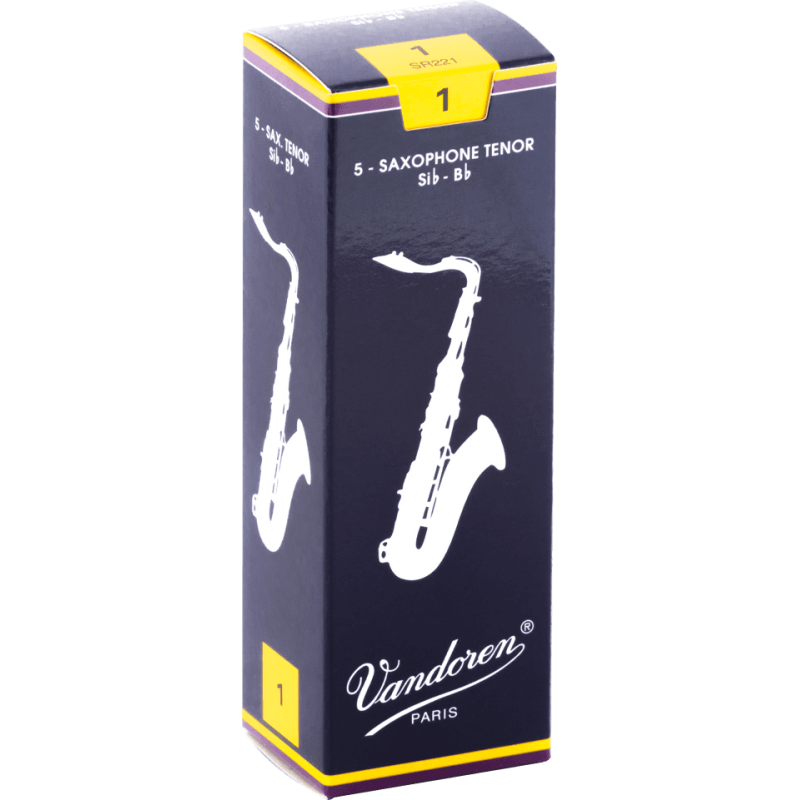 VANDOREN SR221 anches saxophone ténor traditionnelles force 1