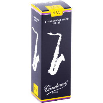 VANDOREN SR2215 anches saxophone ténor traditionnelles force 1,5