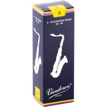 VANDOREN SR223 anches saxophone ténor traditionnelles force 3