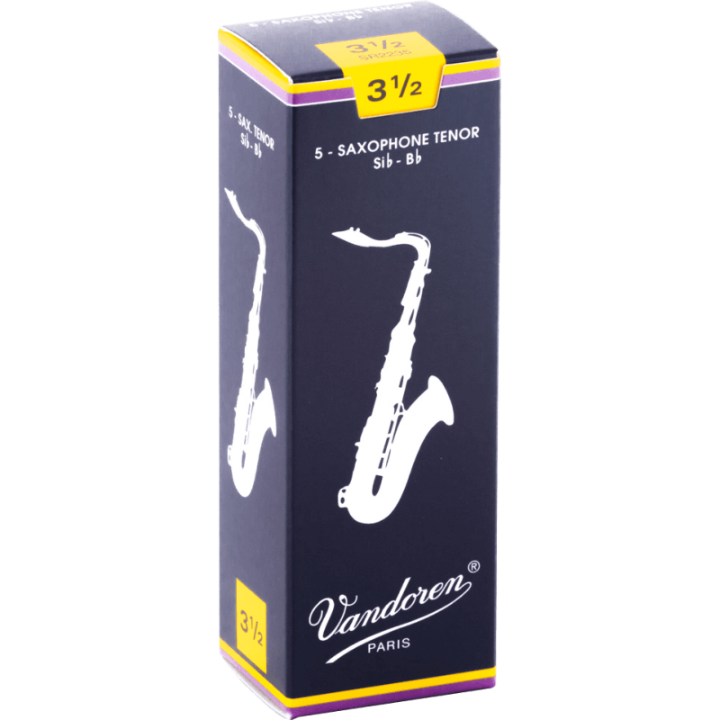 VANDOREN SR2235 anches saxophone ténor traditionnelles force 3,5