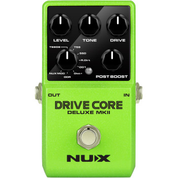 NUX DRIVECORE-DLX-MK2 pédale d'overdrive analogique