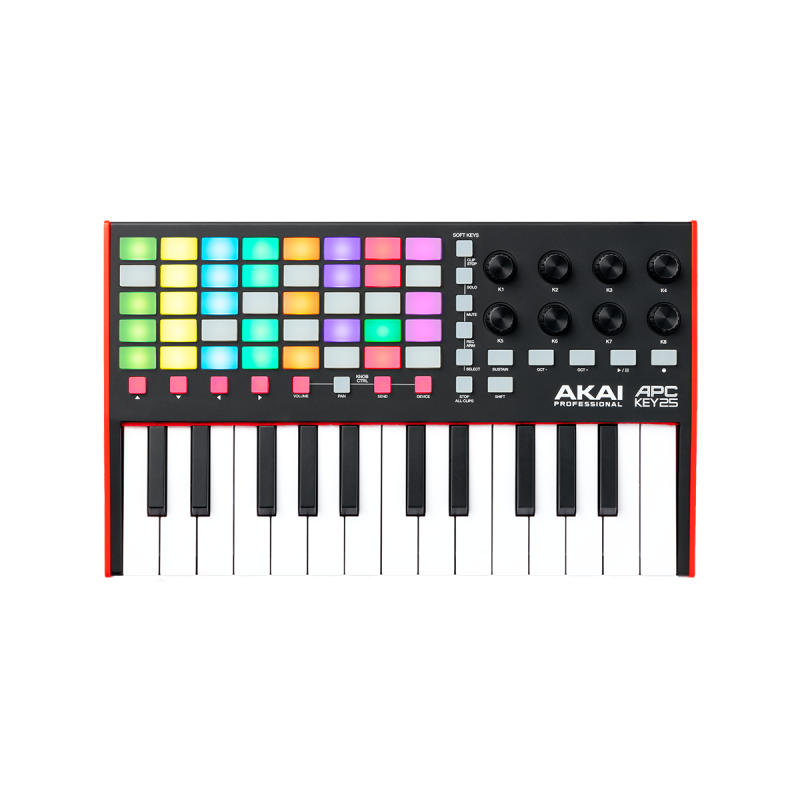 AKAI APCKEY25MK2 contrôleur ableton 5x8 pads 8 potentiomètres