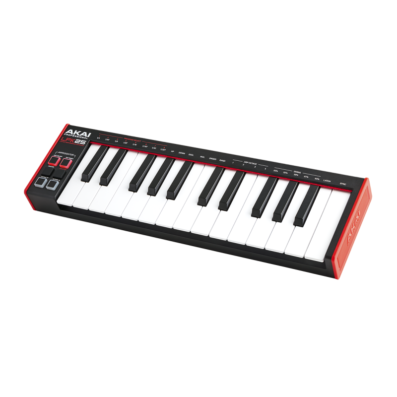 AKAI LPK25MK2 clavier maitre usb 25 mini notes compact
