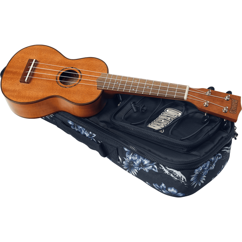 MAHALO U-LTD2-G acajou massif soprano + housse