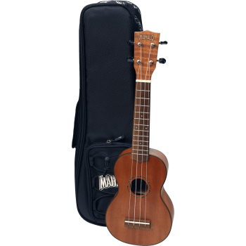 MAHALO U-LTD2-G acajou massif soprano + housse