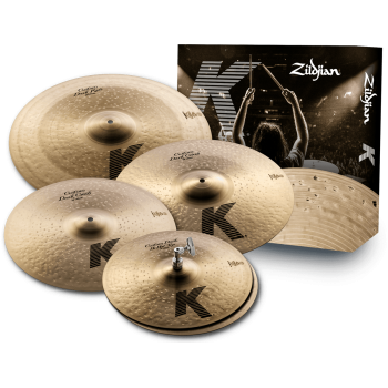 ZILDJIAN KCD900 pack k custom dark 14"- 16"- 18"- 20"