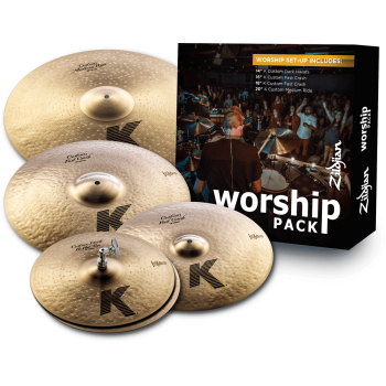 ZILDJIAN KC0801W pack worship 14"- 16"- 18"- 20"