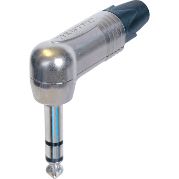 NEUTRIK NP3RX fiche jack 6,35 stereo coudée