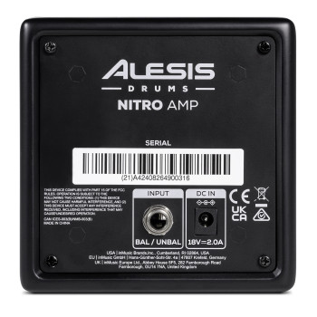 ALESIS NITROAMP ampli nitro amp 70w - 3"