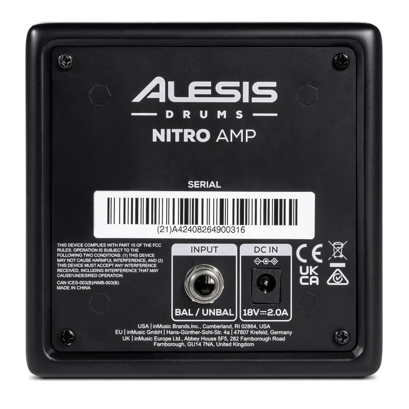 ALESIS NITROAMP ampli nitro amp 70w - 3"