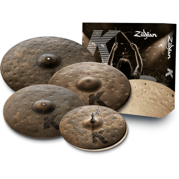 ZILDJIAN KCSP4681 pack k custom special dry 14"- 16"- 18"- 21"