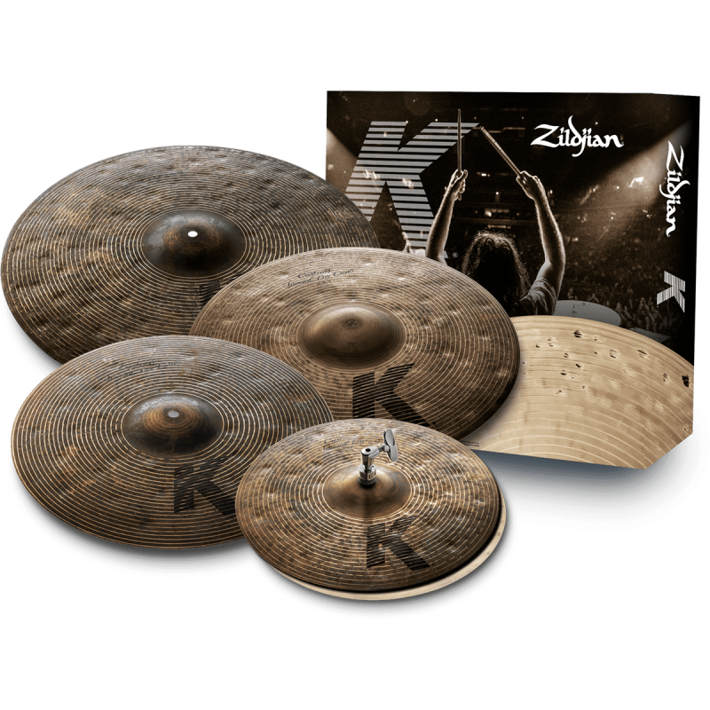 ZILDJIAN KCSP4681 pack k custom special dry 14"- 16"- 18"- 21"