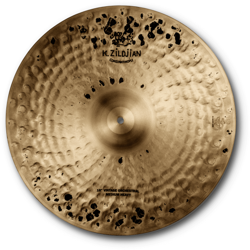 ZILDJIAN K1122 k constantinople 18" vintage médium heavy